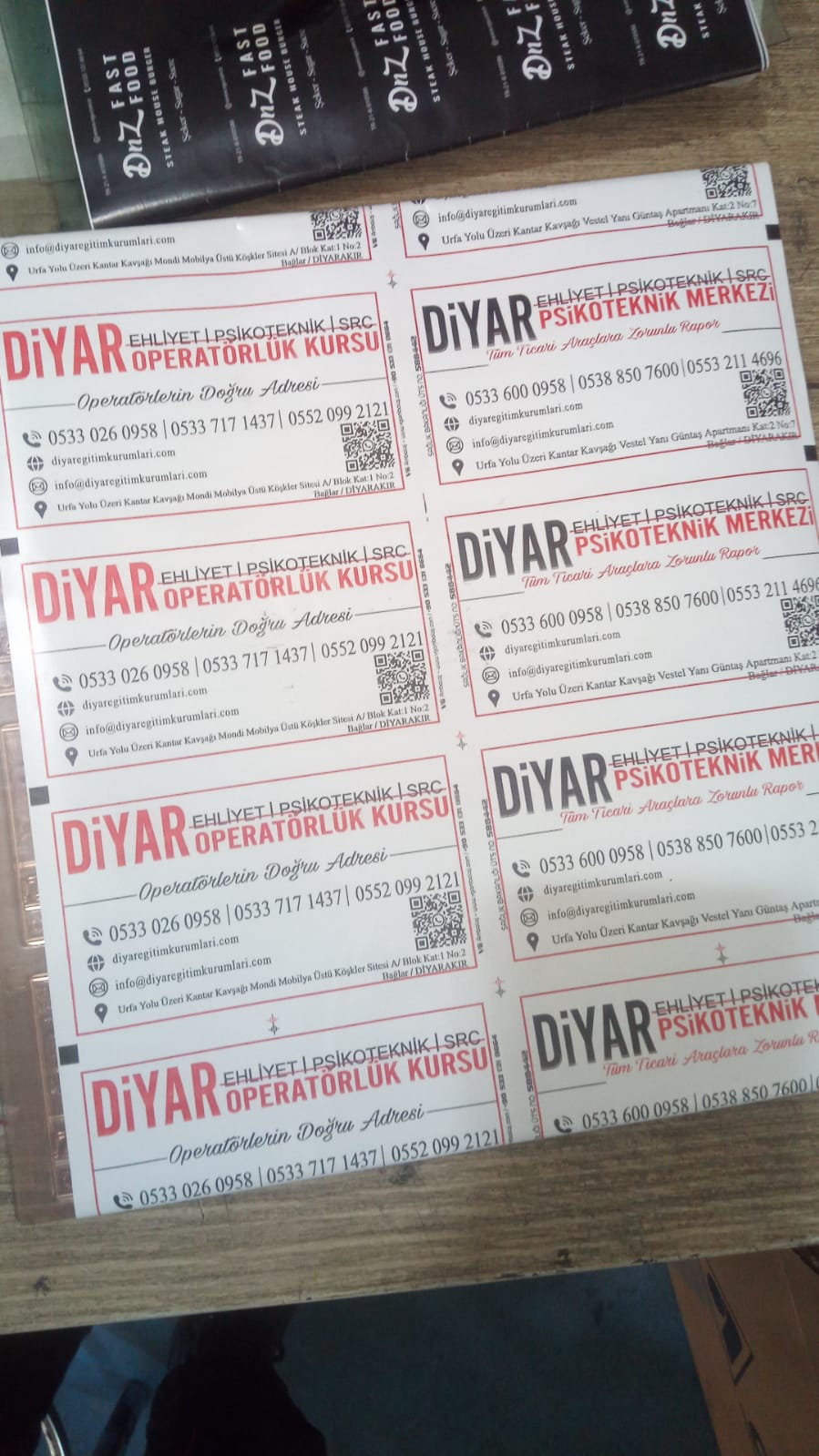 Diyar Operatörlük Kursu Psikoteknik